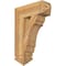 Ekena Millwork Olympic Arts & Crafts Rough Sawn Bracket, Western Red Cedar, 6"W x 20"D x 28"H BKT06X20X28OLY03RWR - alternate 1